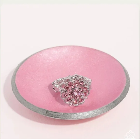 Love ROSE Pink RING - Picture 2 of 4